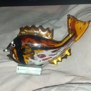 Vintage murano fish